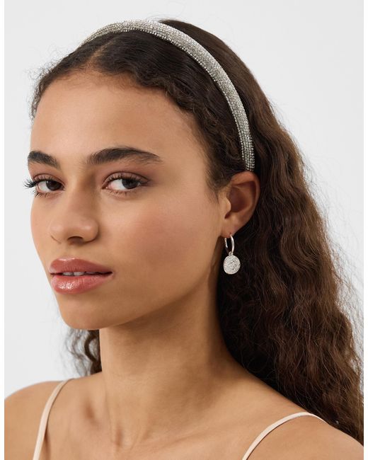 Accessorize White Diamanté Headband