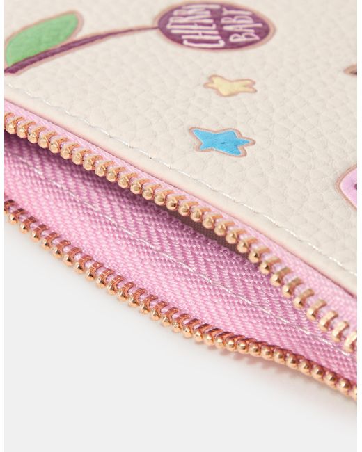 Accessorize Multicolor Cherry Print Card Holder