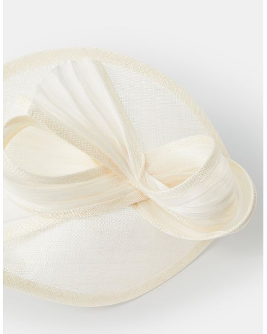 Accessorize Natural Bow Teardrop Fascinator