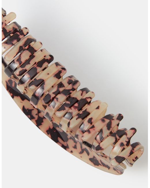 Accessorize Multicolor Curved Tort Claw Clip