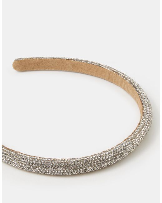 Accessorize White Diamanté Headband