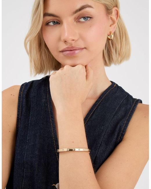 Accessorize White Celestial Gem Bangle