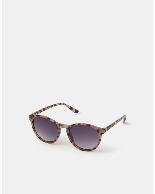 Accessorize Multicolor Tort Round Sunglasses