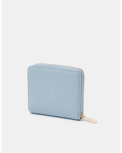 Accessorize Blue Shell Compact Purse