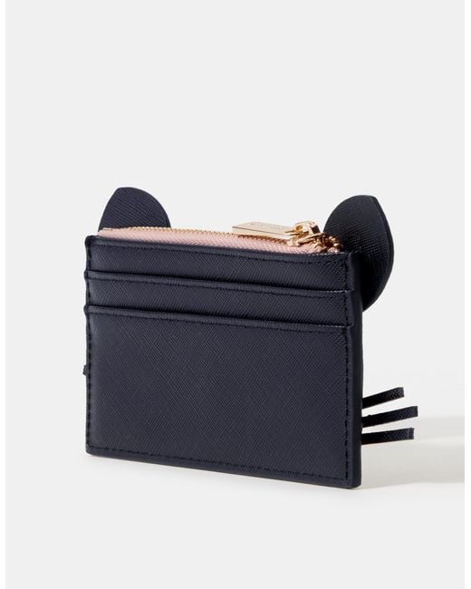 Accessorize Blue Cat Card Holder
