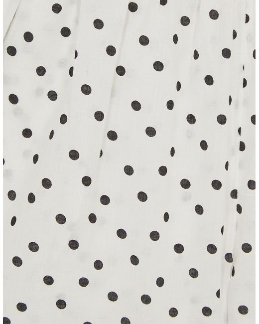 Accessorize White Polka Dot Shorts