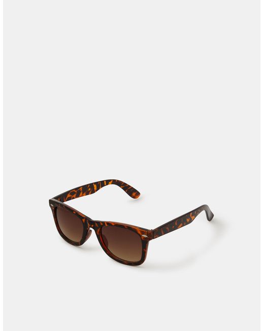 Accessorize Multicolor Classic Tort Square Sunglasses