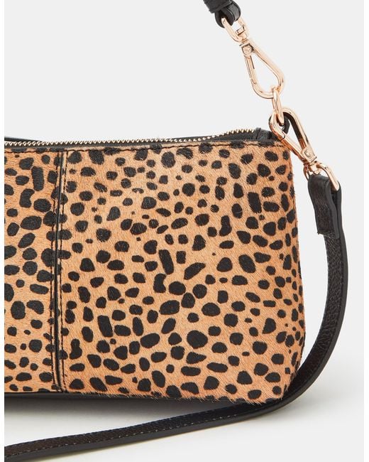 Accessorize White Leather Crossbody Handbag
