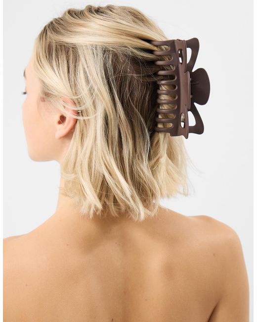 Accessorize White Large Claw Clip