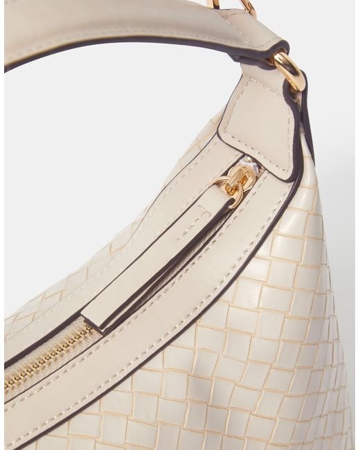 Accessorize Natural Woven Handheld Bag