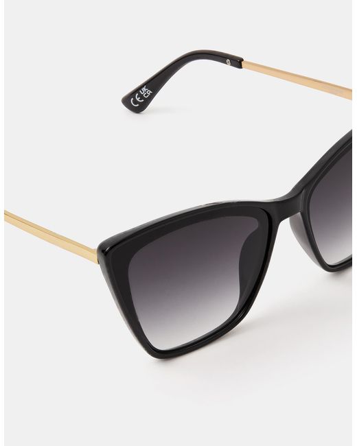 Accessorize White Square Cat Eye Sunglasses