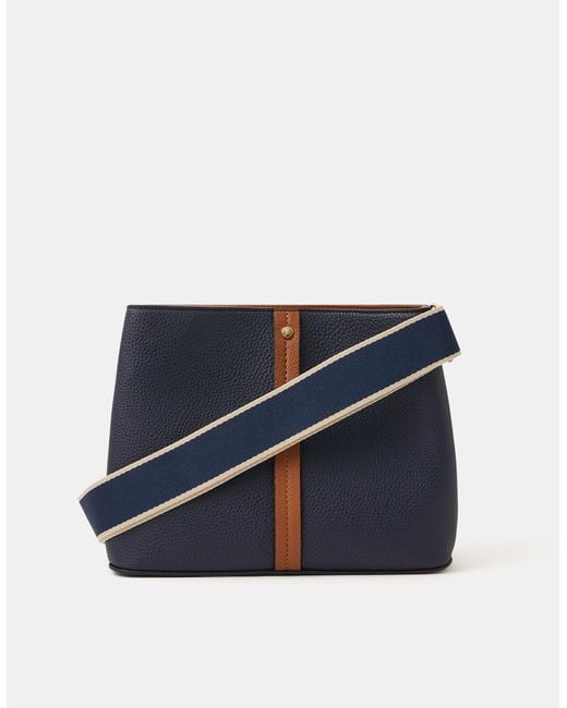 Accessorize Multicolor Triple Compartment Crossbody Bag