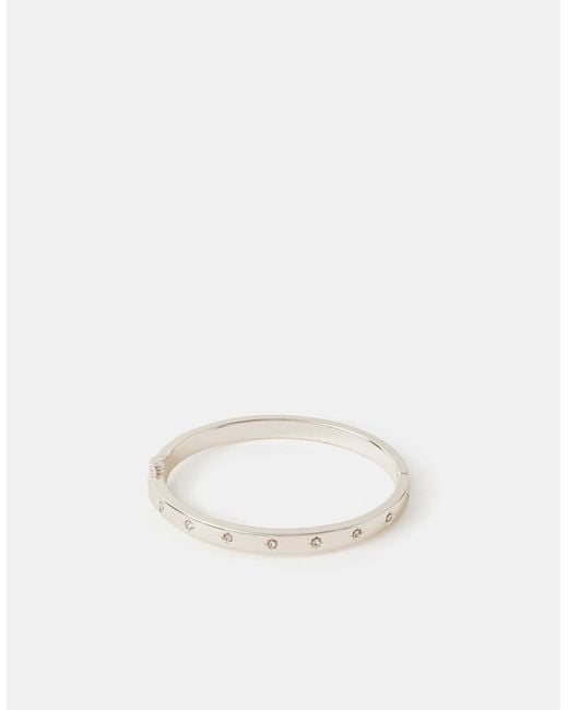 Accessorize Natural Celestial Gem Bangle
