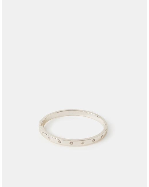 Accessorize White Celestial Gem Bangle