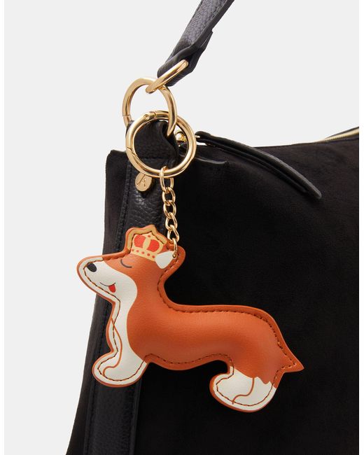Accessorize White Royal Corgi Bag Charm