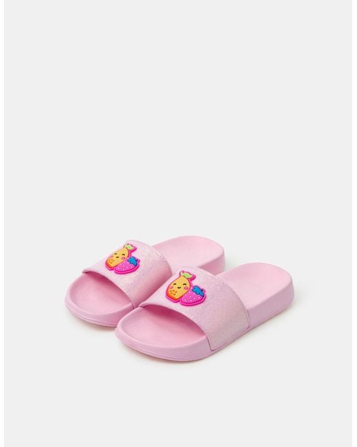 Accessorize Pink Fruit Sliders
