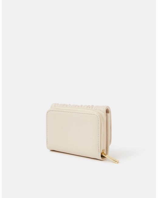 Accessorize Natural Shell Tri-Fold Purse