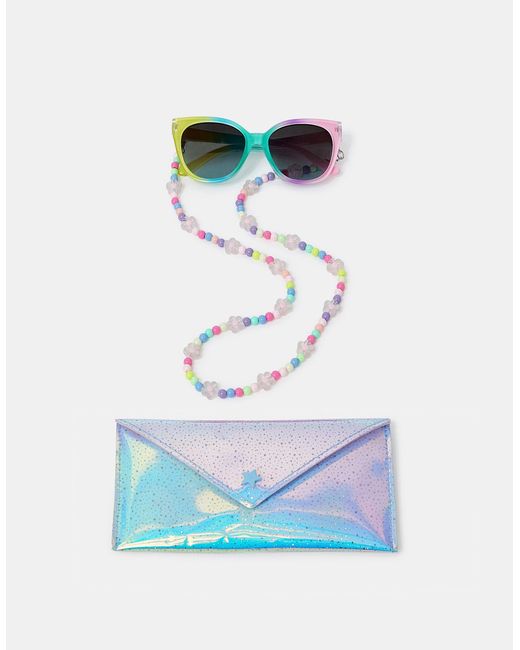 Accessorize Blue Ombre Sunglasses Set