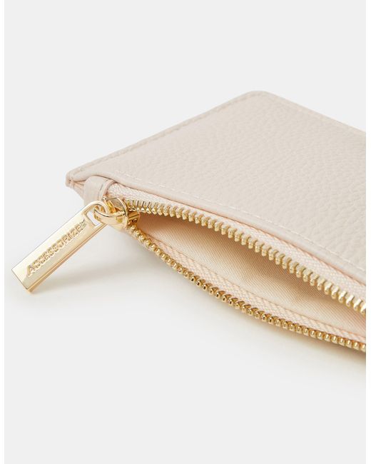 Accessorize Natural Sausage Dog Card Holder