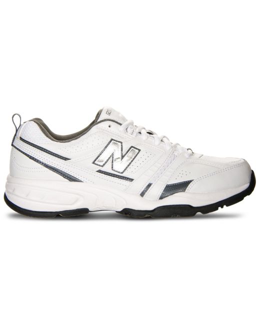  New Balance Entrenador cruzado 409 V1 para hombre, Blanco/Gris  : Ropa, Zapatos y Joyería