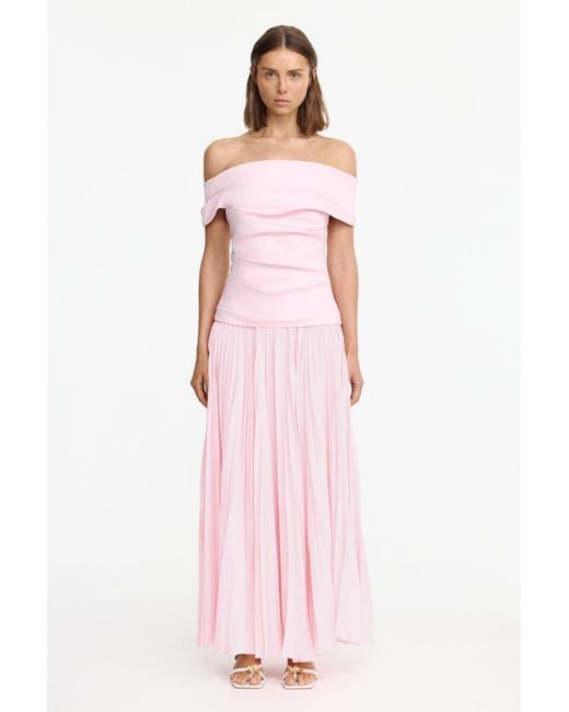 Acler Pink Haileypark Maxi Dress