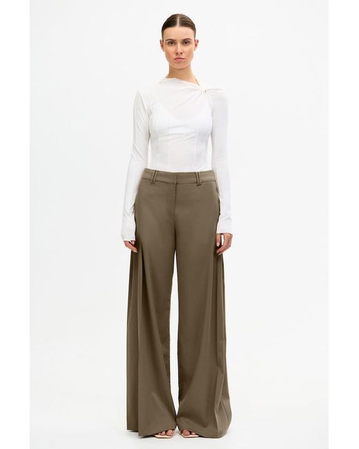 Acler White Holmgate Pant