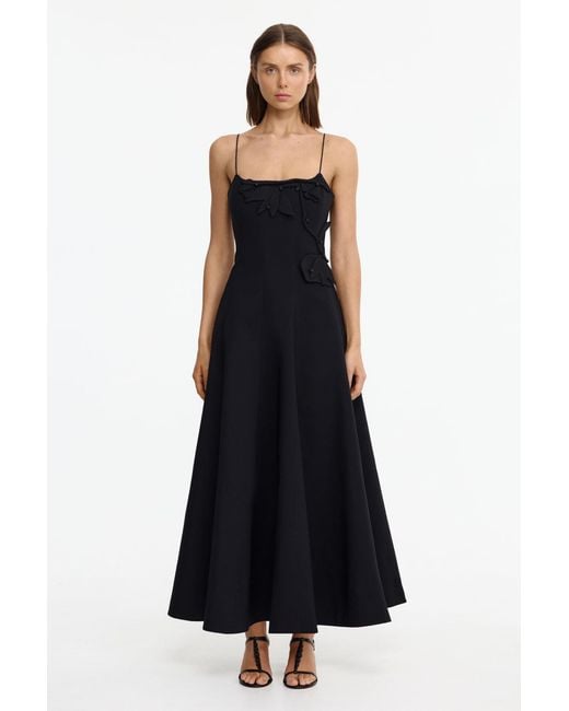 Acler Blue Midnell Maxi Dress