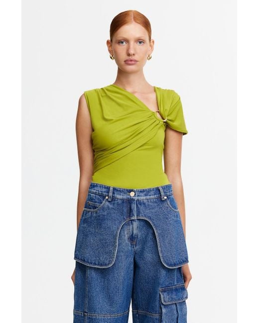 Acler Blue Vineyhill Top