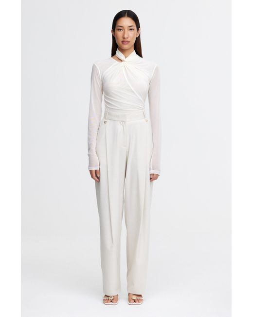 Acler White Newbewick Pant