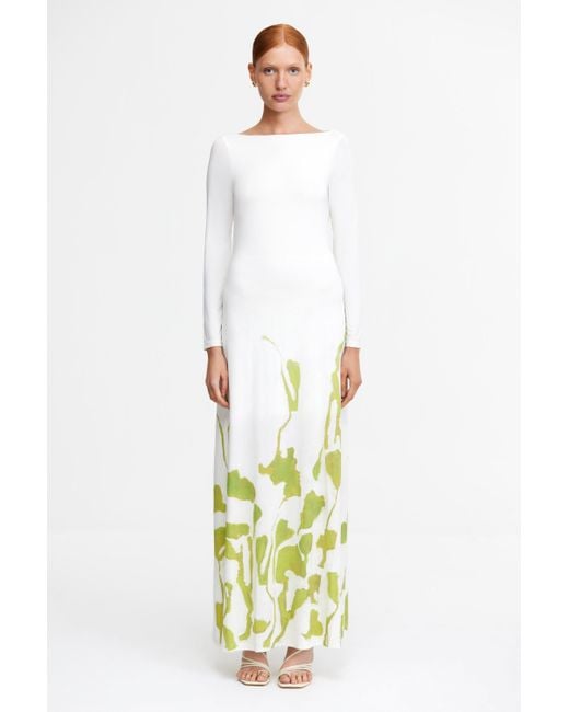 Acler White Maxi Dress