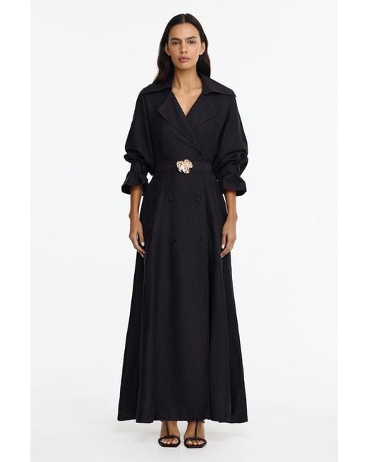 Acler Black Evehill Maxi Dress