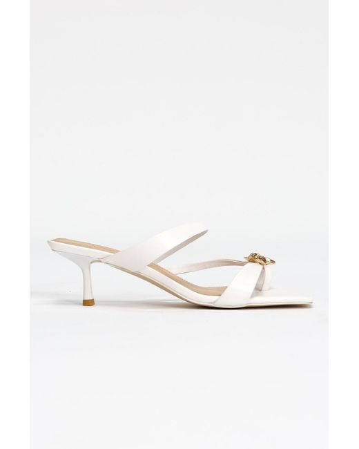 Acler White Martin Heel
