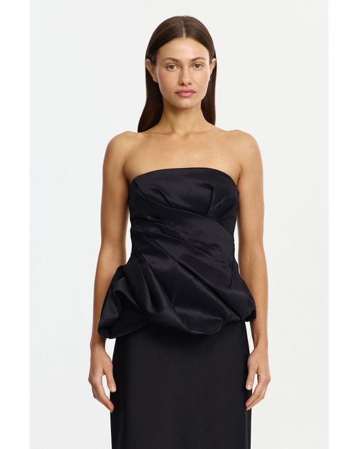 Acler Black Dorval Top