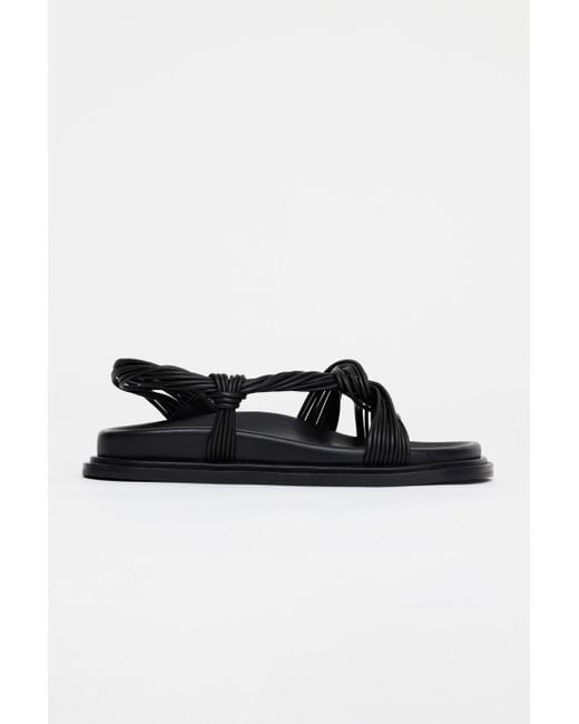 Acler Black Iverly Knot Sandal