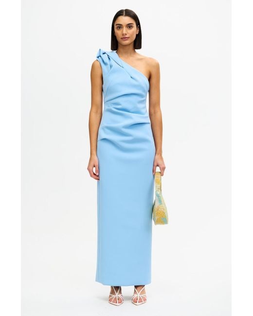 Acler Blue Bracora Maxi Dress