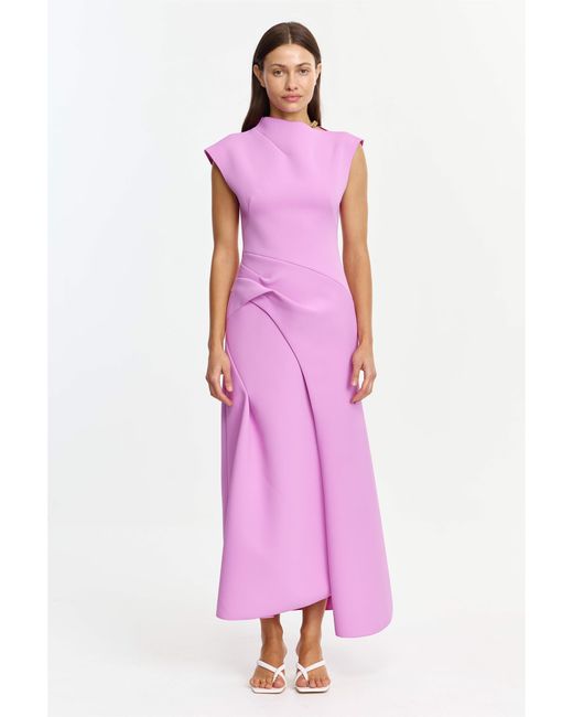 Acler Pink Burbank Maxi Dress