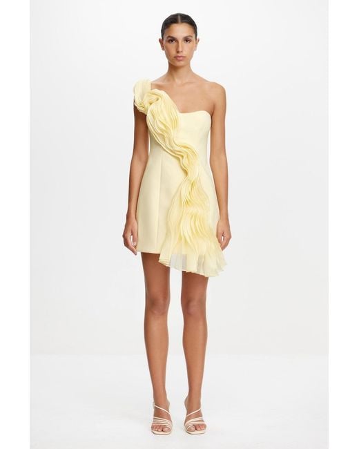Acler Natural Merridale Mini Dress