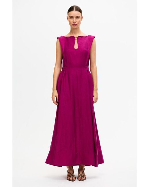 Acler Pink Maxi Dress