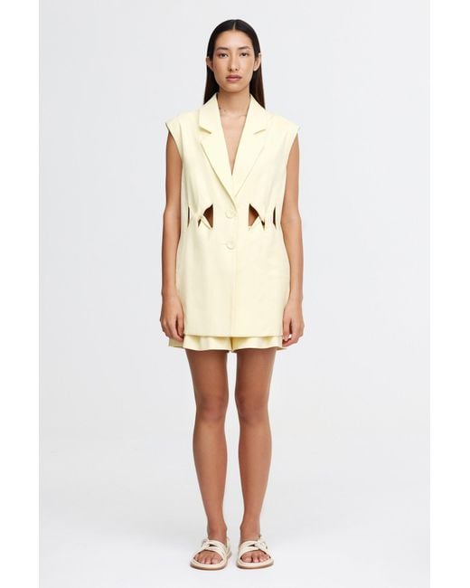 Acler Natural Newbewick Vest