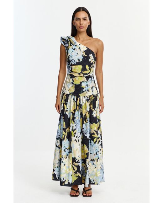 Acler White Benetti Maxi Dress For