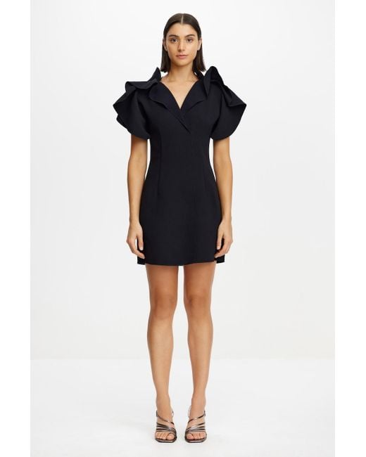 Acler Black Normanhill Mini Dress