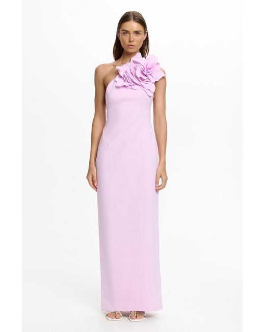 Acler Pink Zofia Maxi Dress