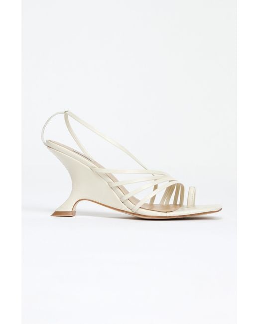 Acler White Dylso Wedge