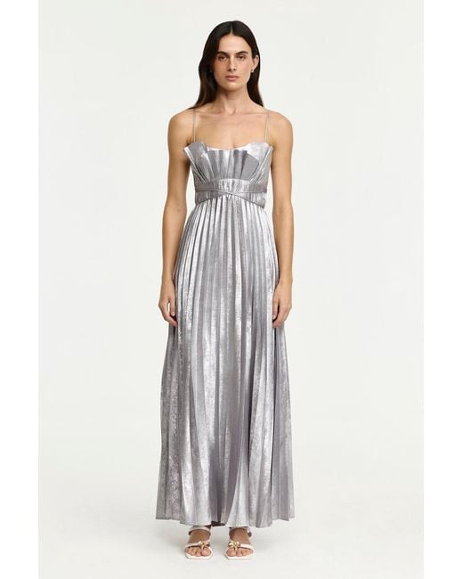 Acler White Kelsale Maxi Dress
