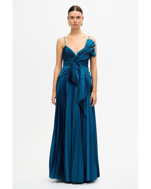 Acler Blue Maxi Dress
