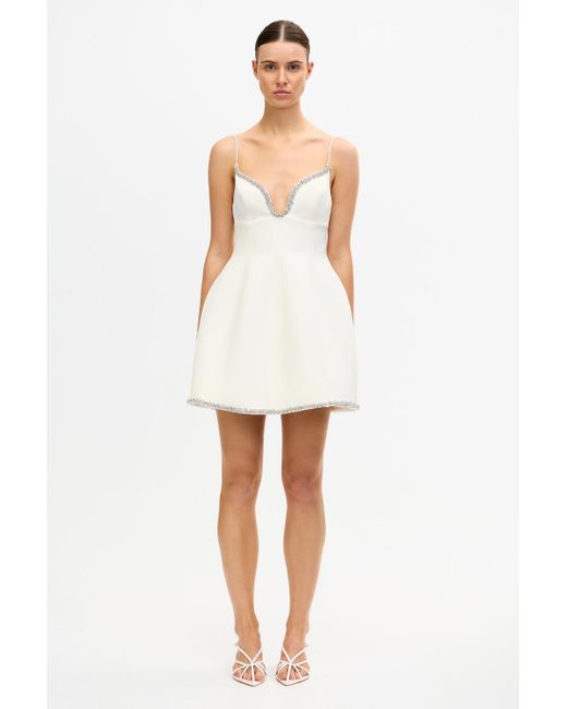 Acler White Mini Dress For