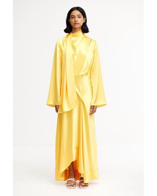 slim fit dress slacks Acler Marion Flutter Sleeve Mini Dress – Order Of Style main image 0