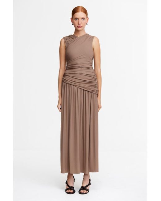 Acler Natural Atterly Maxi Dress