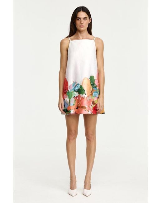 Acler White Java Mini Dress