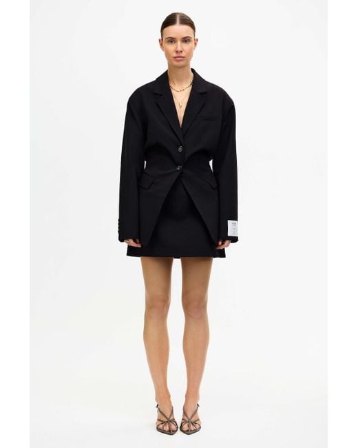 Acler Black Mial Jacket